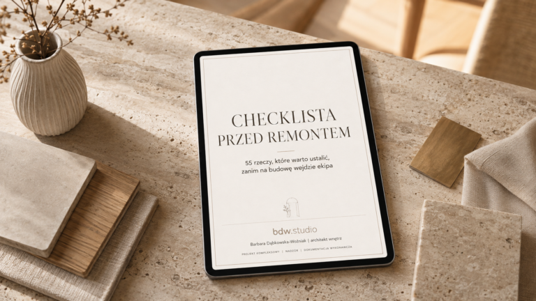 checklista remontowa zanim wejdzie ekipa 55 punktów